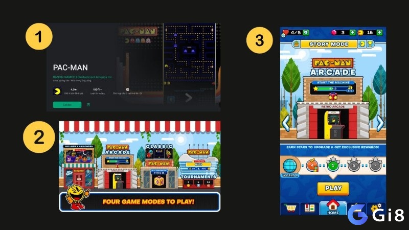 Tải PAC-MAN cho Android không quá khó